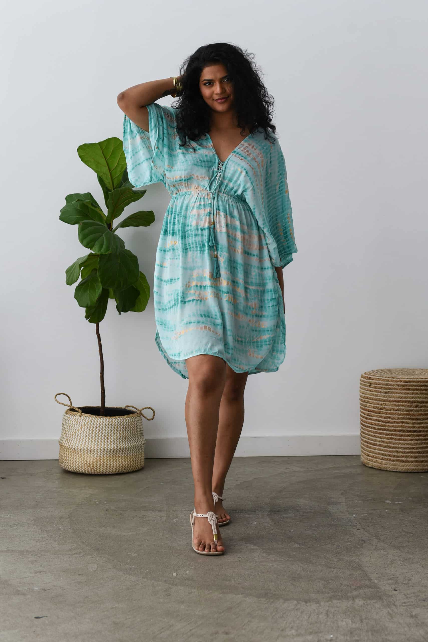 Angel Dress Green Sea Chai Fashions